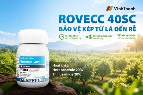 Thuốc Trừ Bệnh ROVECC 40SC: Giải Pháp Tác Động Kép Quản Lý Nấm Bệnh Cây Trồng